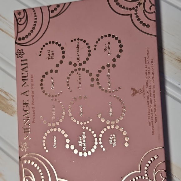 COLOURPOP MENAGE AMUAH EYESHADOW PALETTE-PINKS & MAUVES - Picture 7 of 7